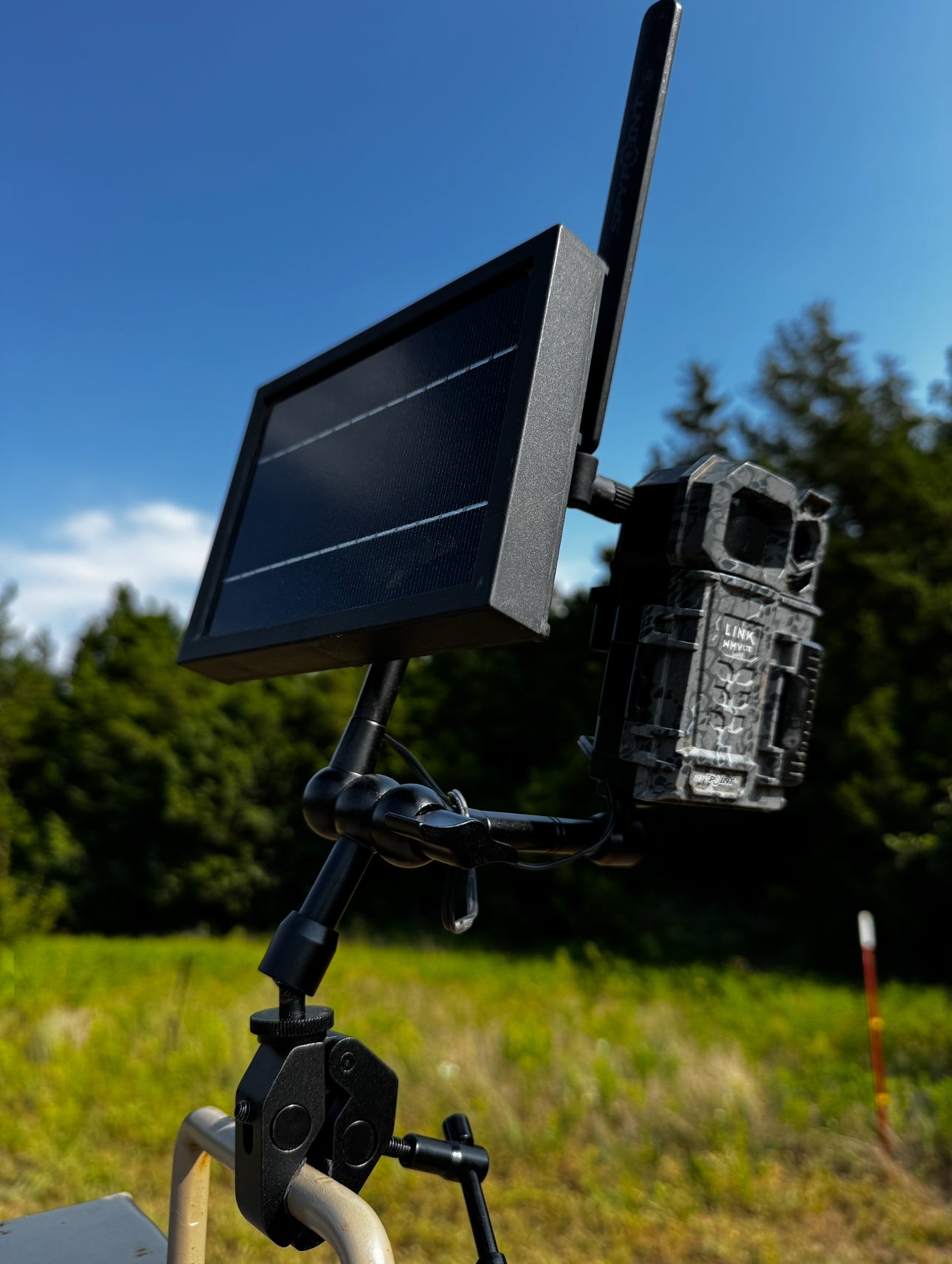 Tri-Claw Camera & Solar Mount