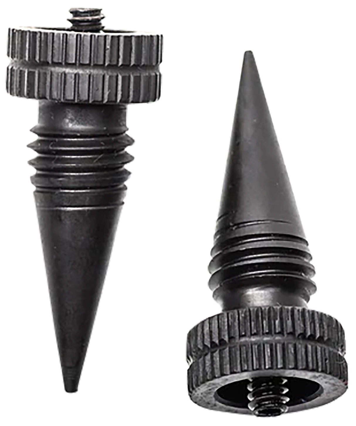Accu-Tac LRS0200 LR-10 Set Black Oxide Aluminum with Screw On Design for Accu-Tac Bipod | ACCU-TAC