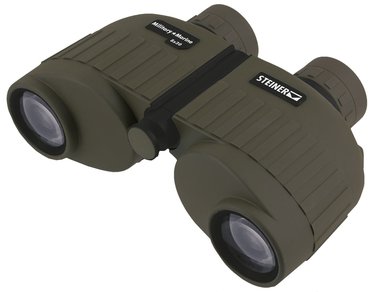 Steiner 2033 Military-Marine 8x30mm Porro Prism, Sports-Auto Focus, OD Green Makrolon w/Rubber Armor | STEINER