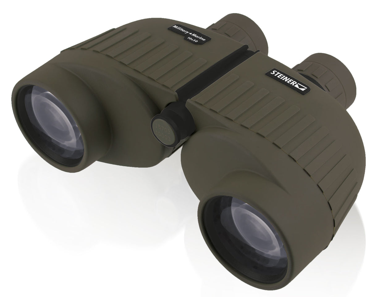 Steiner 2035 Military-Marine 10x50mm Porro Prism, Sports-Auto Focus, OD Green Makrolon w/Rubber Armor | STEINER