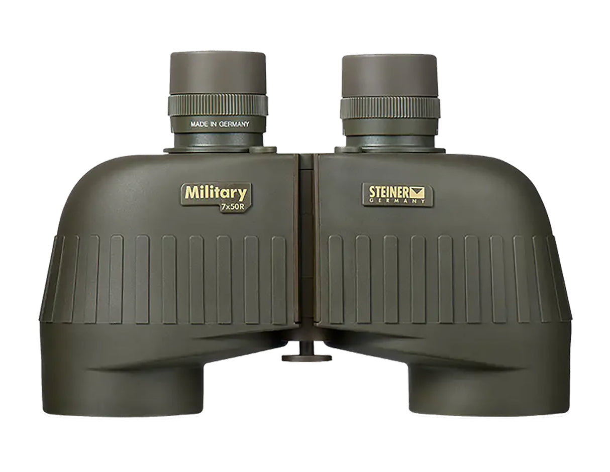 Steiner 2650 M750r Tactical 7x50mm Range Finding Reticle Floating Prism, Green Rubber Armor Makrolon | STEINER