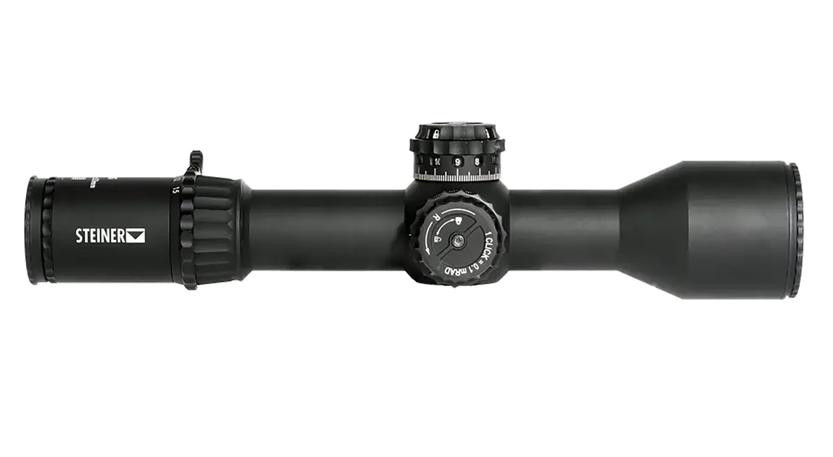Steiner 5117 T6Xi Black 2.5-15x 50mm 34mm Tube Illuminated SCR Mil Reticle First Focal Plane | STEINER