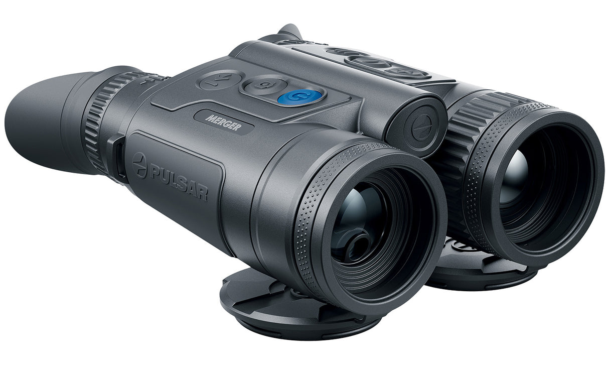 Pulsar PL77484 Merger LRF XP35 Thermal Rangefinding Binocular Black 2-16x35mm 640x480, 17 Microns, 50Hz Resolution | PULSAR