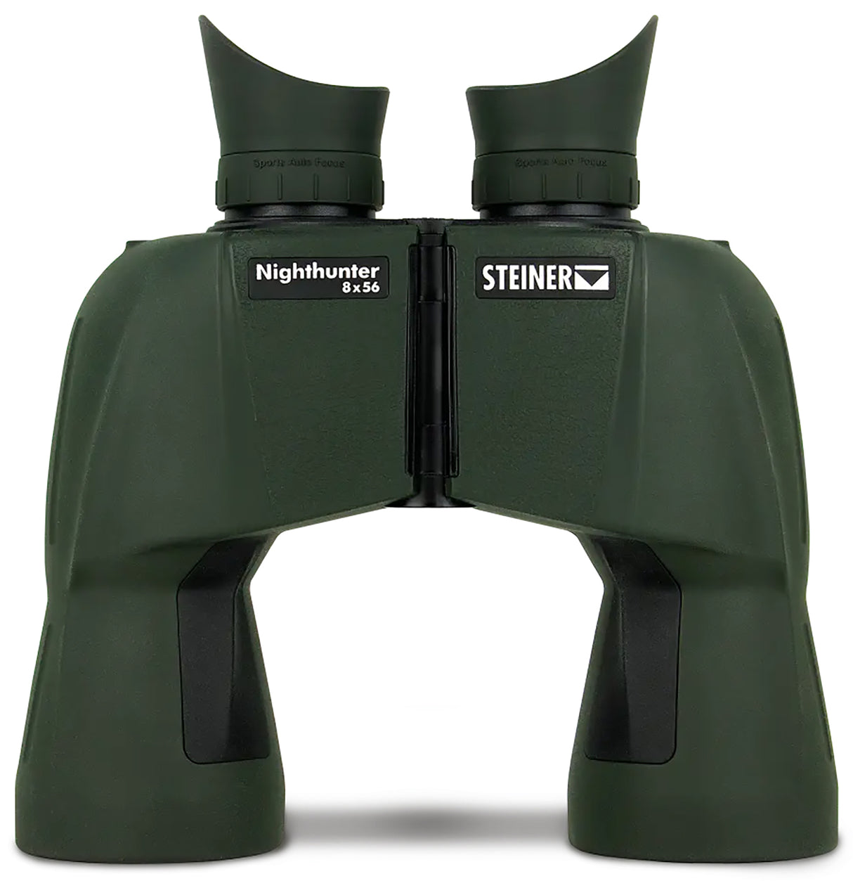Steiner 2070 Nighthunter 8x56mm BaK-4 Porro Prism, Auto Focus, Matte Green Makrolon w/Rubber Armor | STEINER
