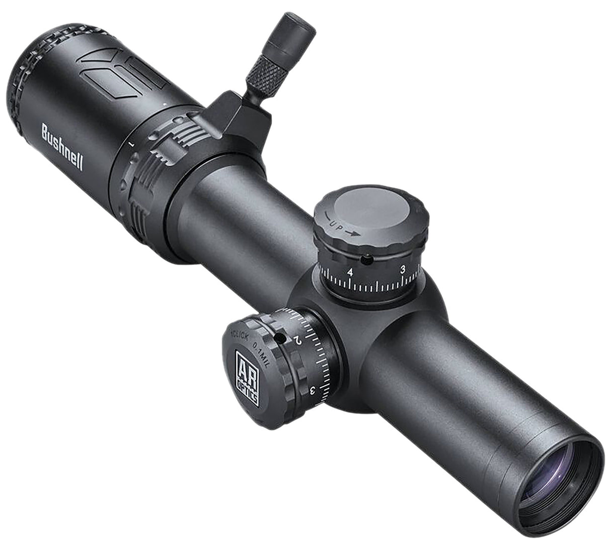 Bushnell AR71424 Black 1-4x24mm 30mm Tube Drop Zone-223 BDC Reticle | BUSHNELL
