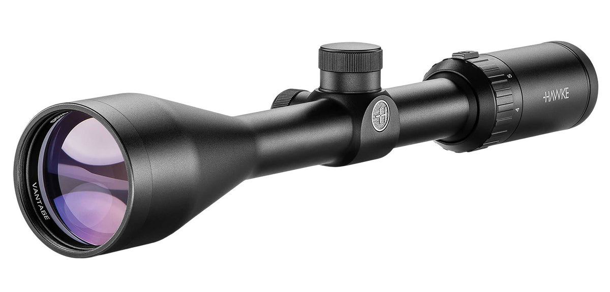 Hawke Sport Optics 14150 Vantage Riflescope Black 4-12x50mm 1" Tube 30/30 Duplex Reticle | HAWKE SPORT OPTICS