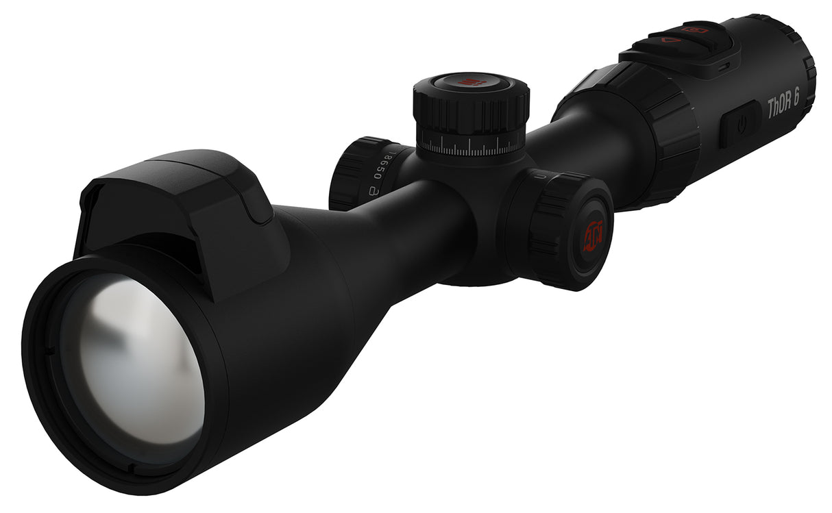 ATN ThOR 6 Elite 640 Thermal Scope 3-24x, 640x512Sensor Black w/Wi-Fi & Rec & LRF | ATN