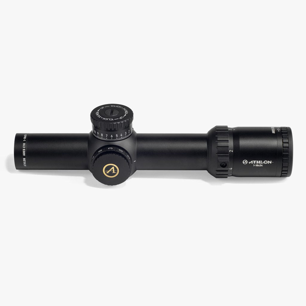 Ares ETR GEN2 UHD 1-10x24 ATMR2 FFP IR MOA Reticle