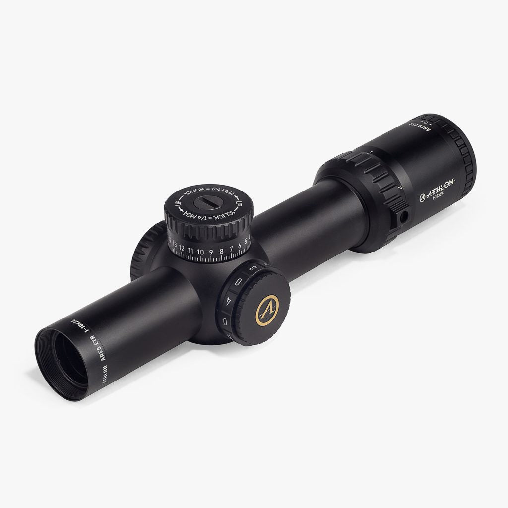 Ares ETR GEN2 UHD 1-10x24 ATMR2 FFP IR MOA Reticle