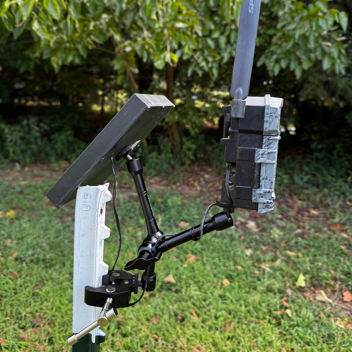Tri-Claw Camera & Solar Mount