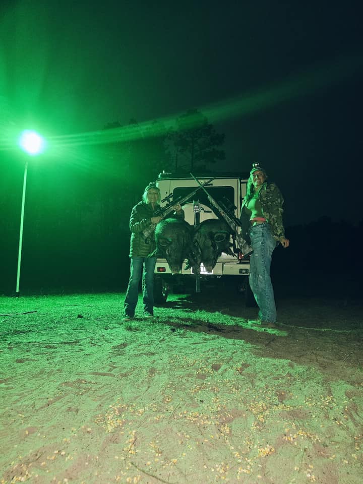 Langy Solar Green Feeder Light 180 LED — Hog & Fish Light | Langy Solar Lights | Outdoor Hunting