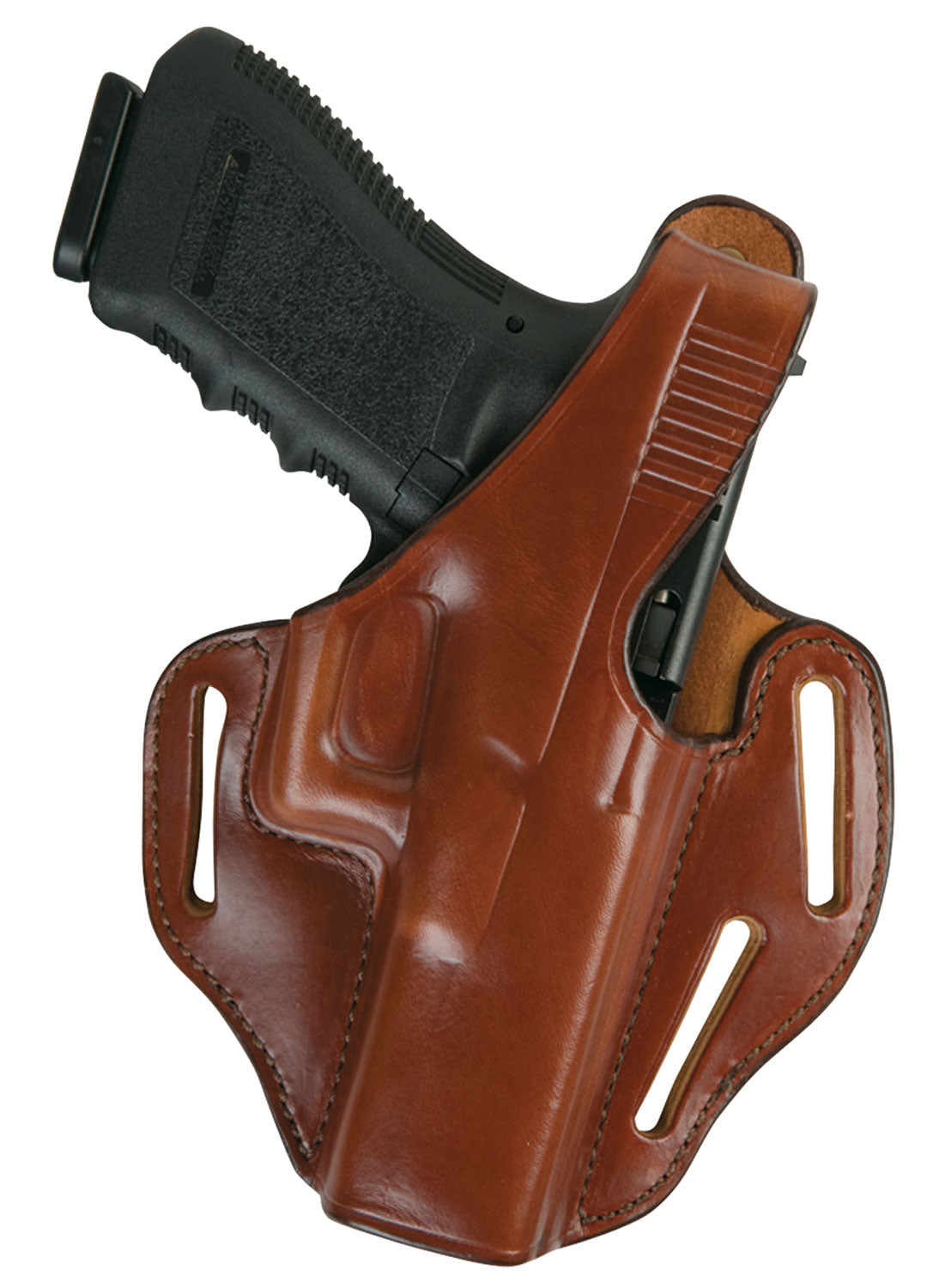 Bianchi 24116 77 Piranha OWB Size 01 Tan Leather Belt Slide Fits S&W J Frame Right Hand | BIANCHI