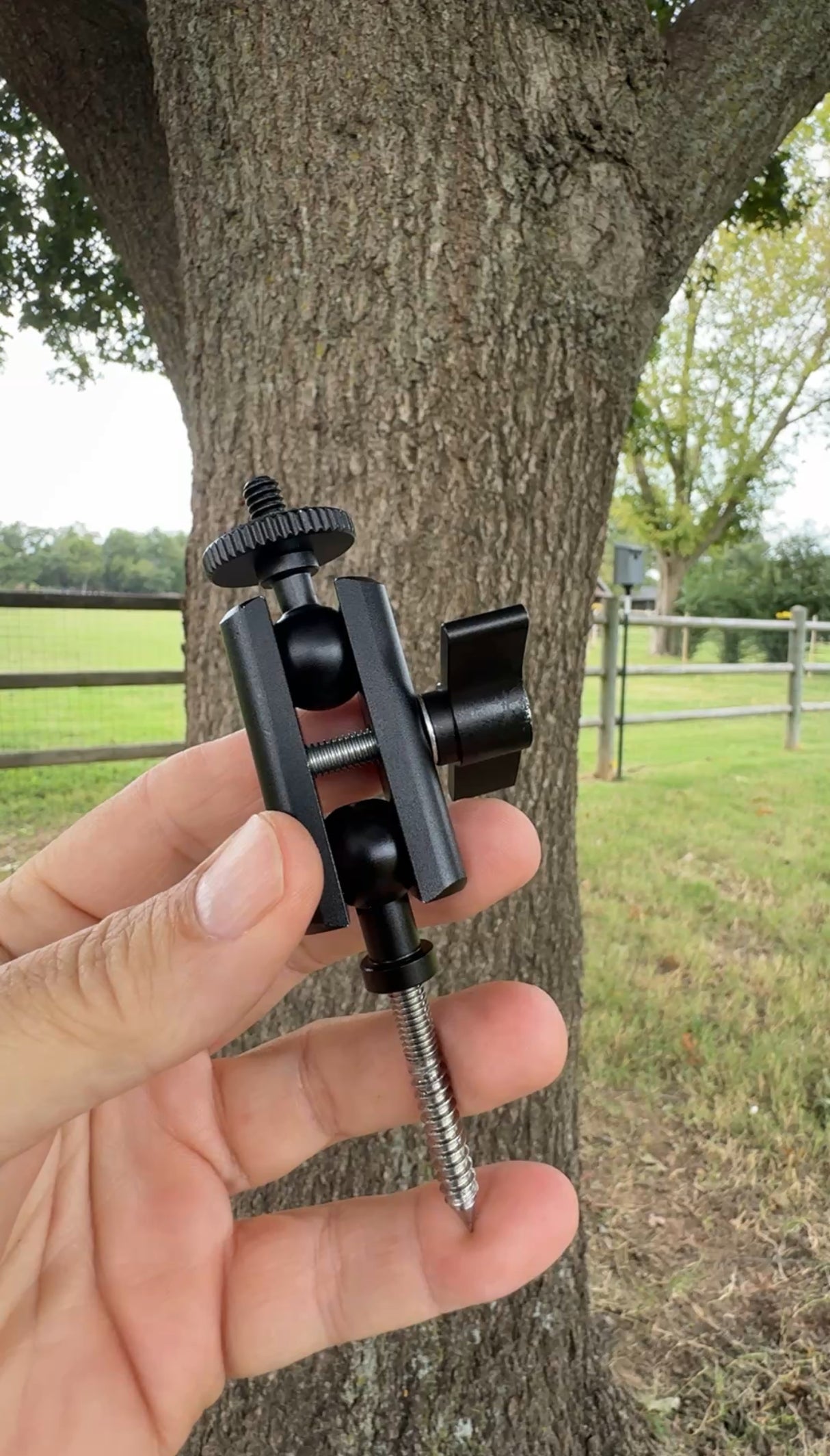 trail camera tree mount
