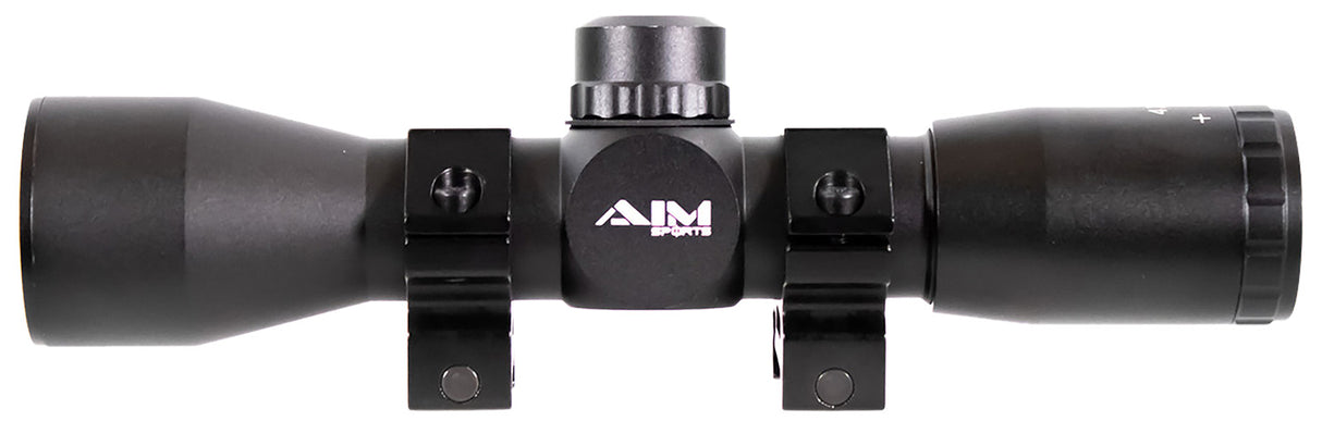 Aim Sports JTM432B Tactical Compact Black Anodized 4x 32mm 1" Tube Mil-Dot Reticle | AIM SPORTS