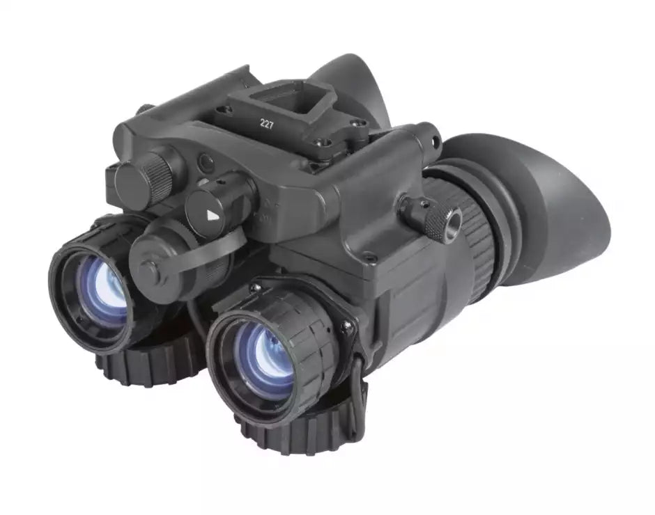 AGM NVG-50 3APW – Dual Tube Night Vision Goggle/Binocular 51 degree FOV with FOM 2000+ Gen 3 Auto-Gated, P45-White Phosphor IIT. Made in USA.