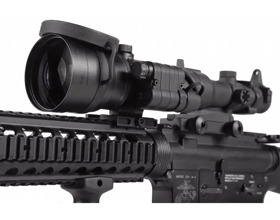 AGM Comanche-22 3AW1 – Medium Range Night Vision Clip-On System with Gen 3 Auto-Gated "Level 1", P45-White Phosphor IIT. Made in USA. | AGM Global Vision | Night Vision Rifle Scopes