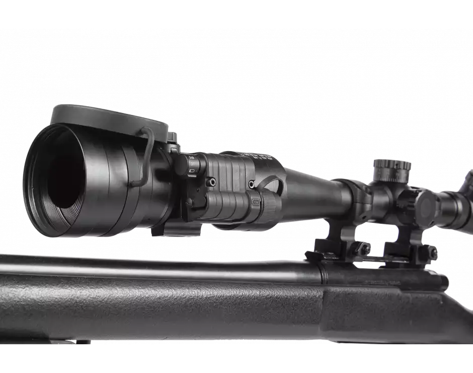 AGM Comanche-22 3AL1 – Medium Range Night Vision Clip-On System with Gen 3 Auto-Gated "Level 1", P43-Green Phosphor IIT. Made in USA.