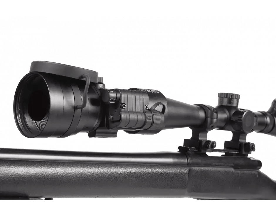 AGM Comanche-22 3AW1 – Medium Range Night Vision Clip-On System with Gen 3 Auto-Gated "Level 1", P45-White Phosphor IIT. Made in USA. | AGM Global Vision | Night Vision Rifle Scopes