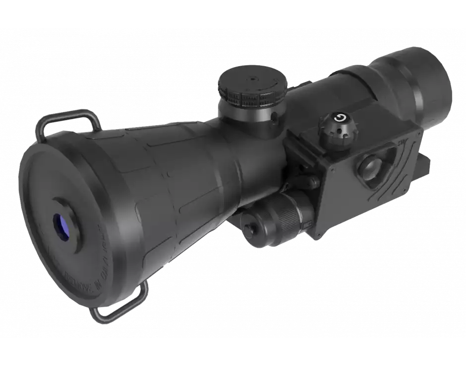 AGM Comanche-40LR 3AW1 – Long Range Night Vision Clip-On System with Gen 3 Auto-Gated "Level 1", P45-White Phosphor IIT. Made in USA.