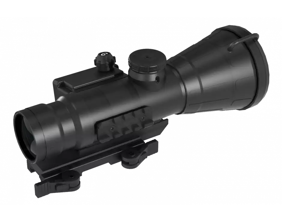 AGM Comanche-40LR 3AW1 – Long Range Night Vision Clip-On System with Gen 3 Auto-Gated "Level 1", P45-White Phosphor IIT. Made in USA.