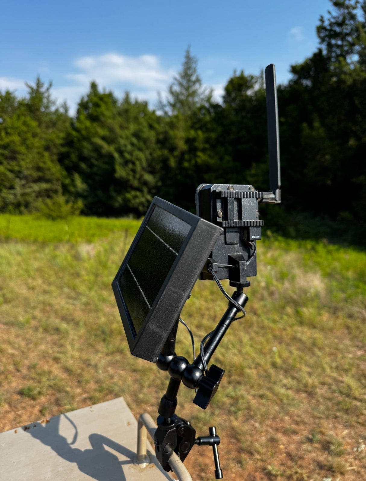 Tri-Claw Camera & Solar Mount