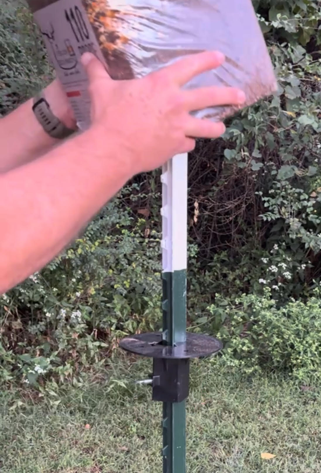 Patented Feed Block Mount T-Post | ShopThermalOptics | Accessories