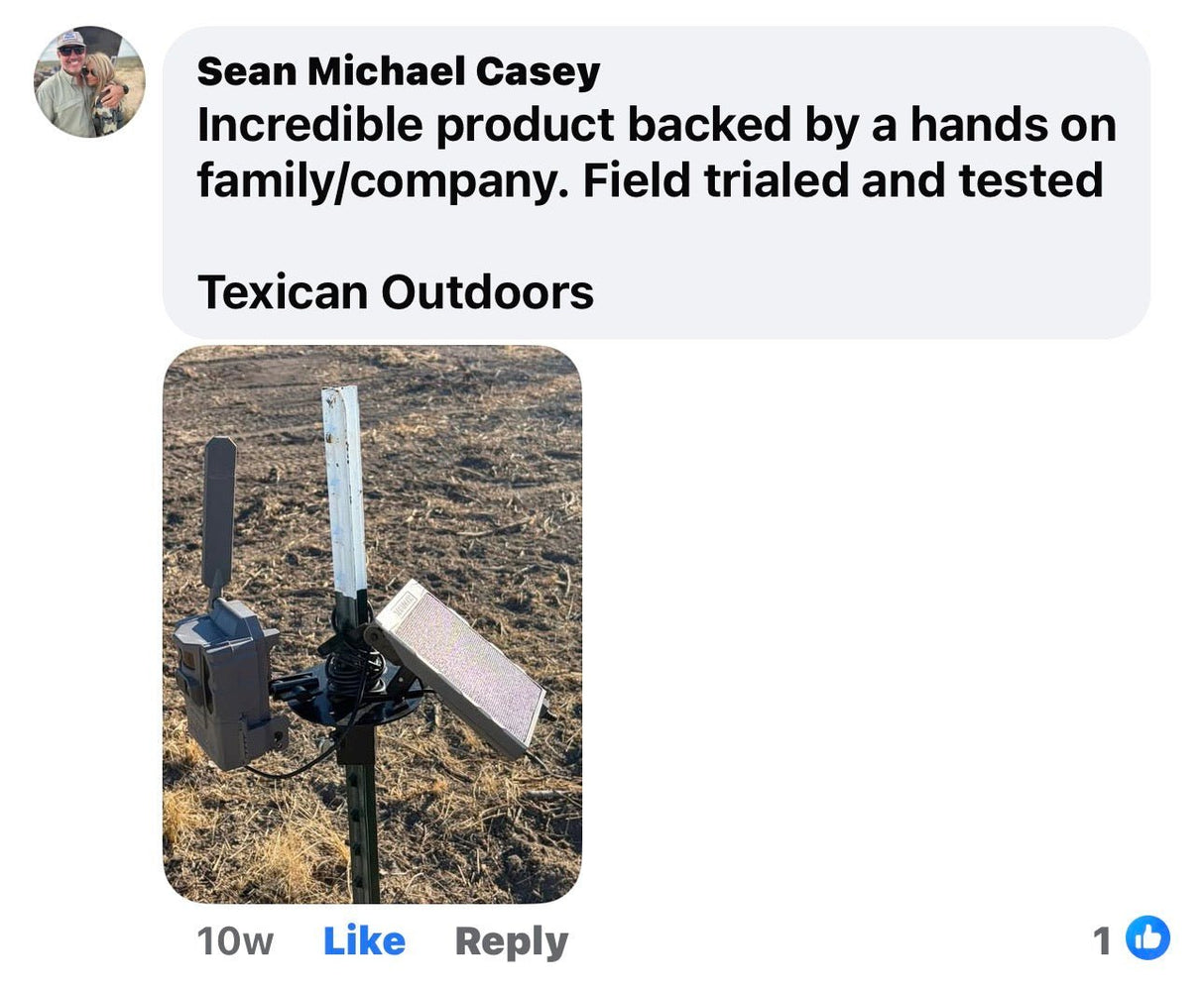 Patented T-Post Trail Camera Mount with 2 Articulating Arms | ShopThermalOptics | Accessories