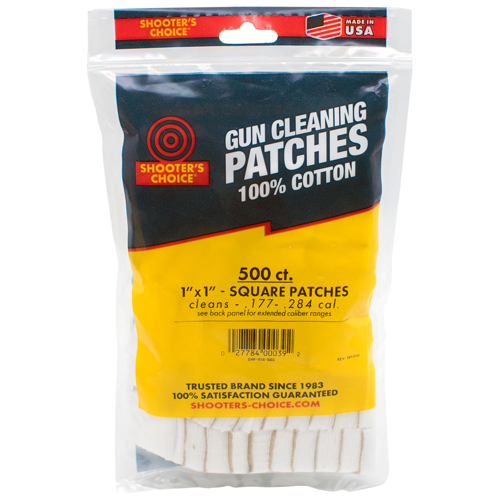 Shooters Choice Cleaning Patches 1 in. 500 pk. | Shooter's Choice