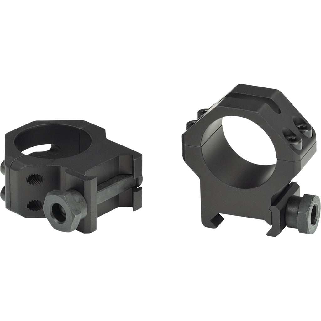 Weaver Tactical 4Hole Picatinny Ring Matte Black 1" High Clamshell Pack | Weaver