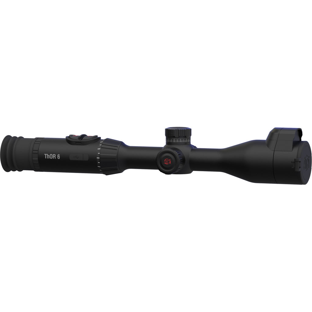 ATN ThOR 6 Elite 384 Thermal Scope 3.5-28x, 384X288 Sensor Black w/Wi-Fi & Recording | ATN