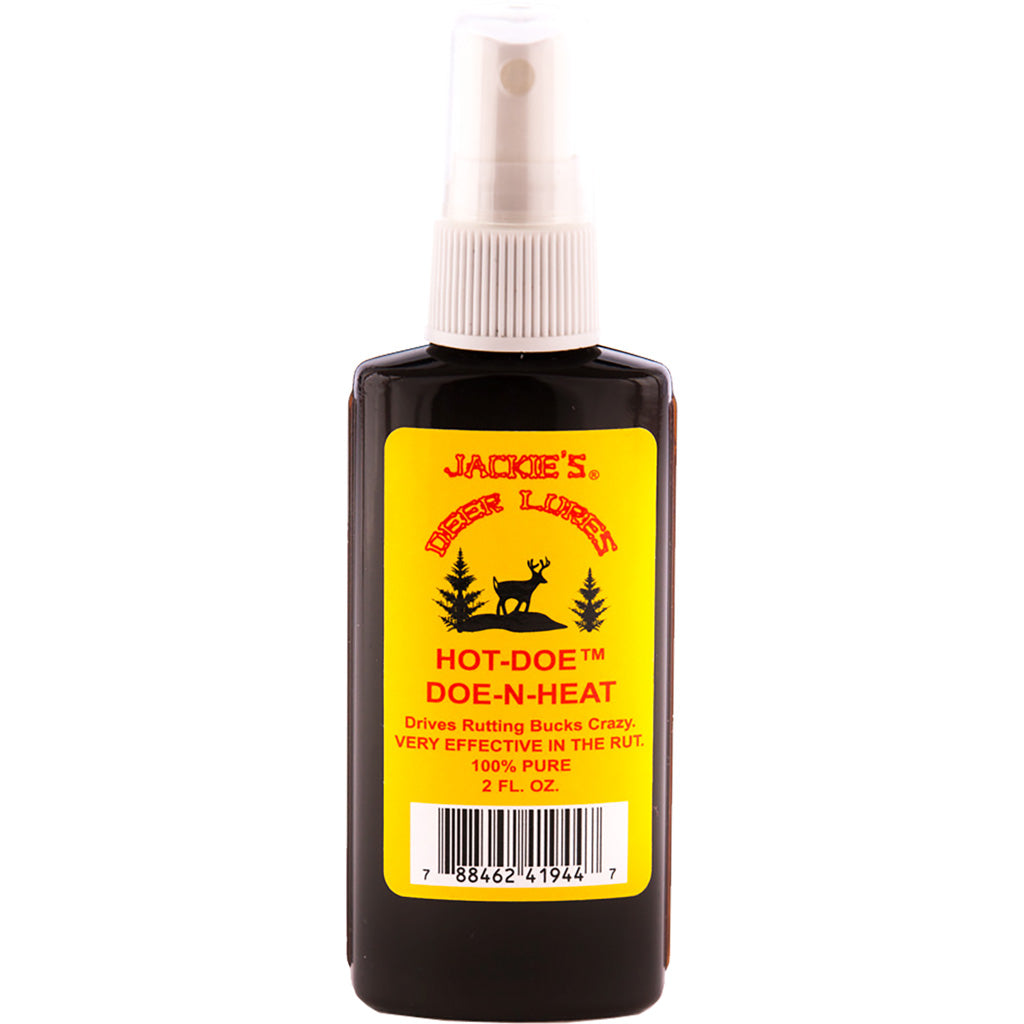 Jackies Hot Doe w/Sprayer 2 oz. | Jackies Deer Lures