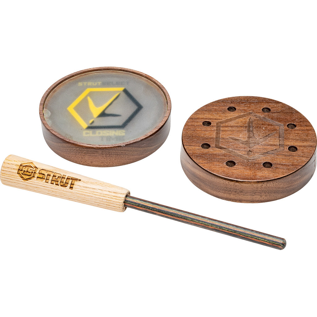 Hunters Specialties Strut Select Turkey Call Closing Time Glass Pan Call | Hunters Specialties