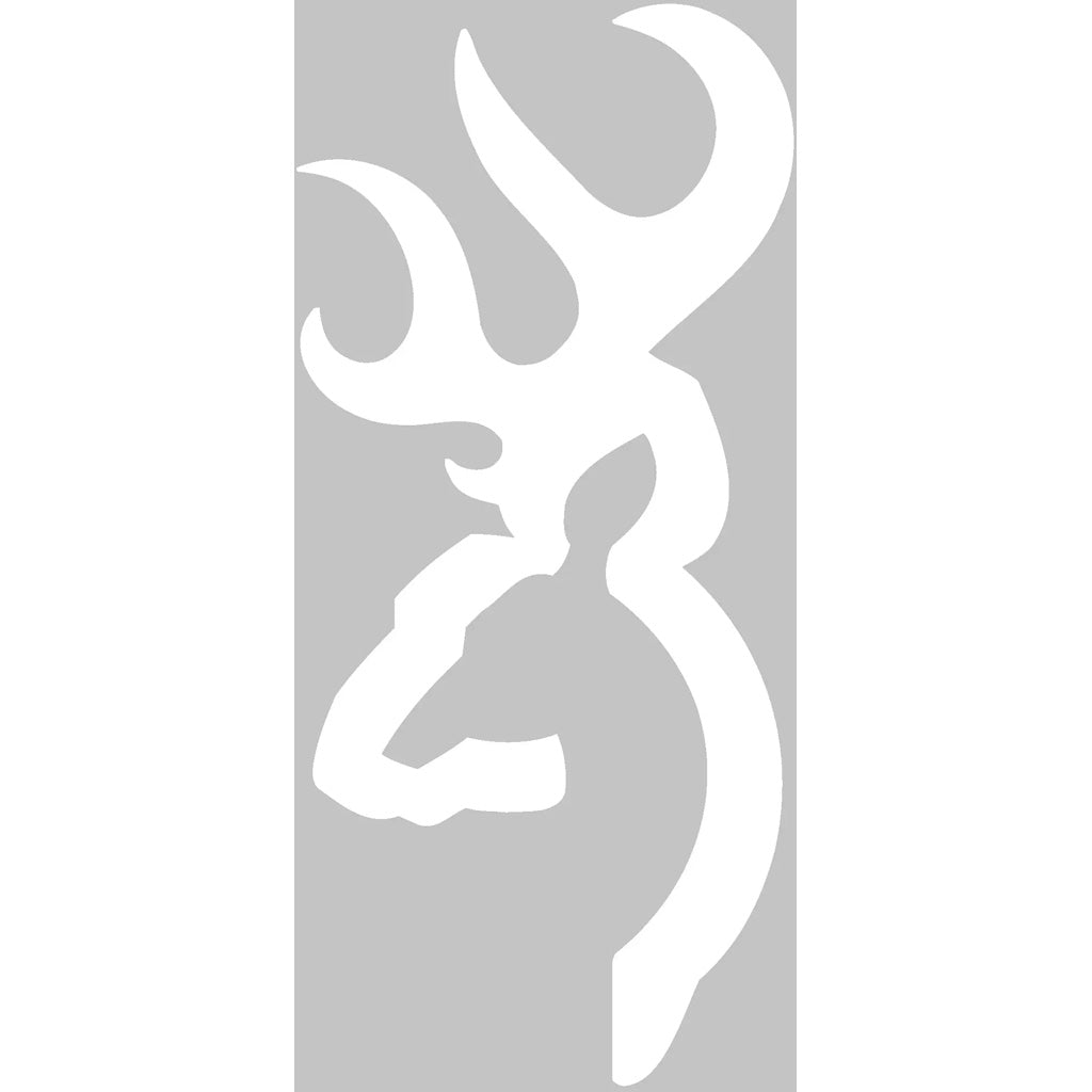 Browning Buckmark Decal 6in White | Browning