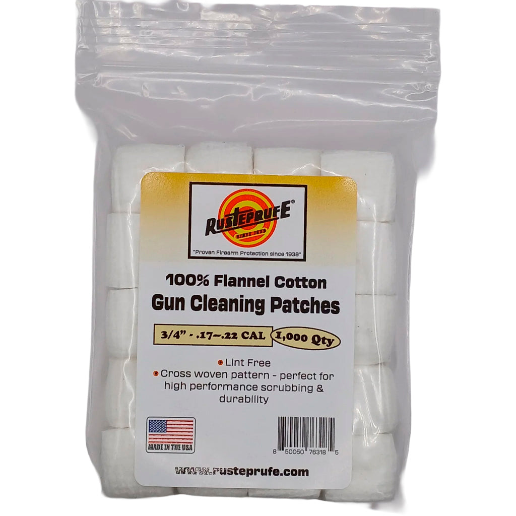 Rusteprufe 3/4" Flannel Cotton Cross Woven Patches 1000ct | Rusteprufe