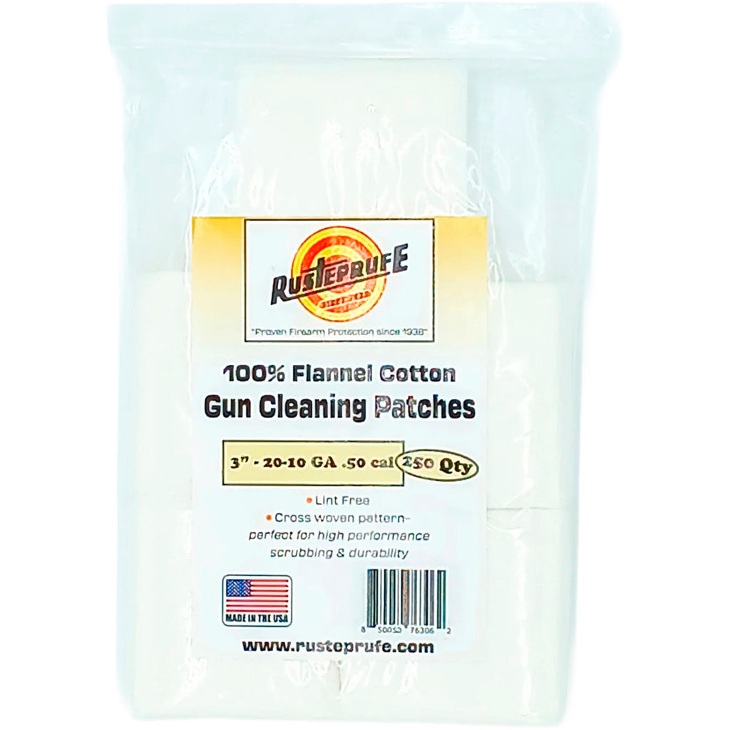 Rusteprufe 3" Flannel Cotton Cross Woven Patches 250ct | Rusteprufe