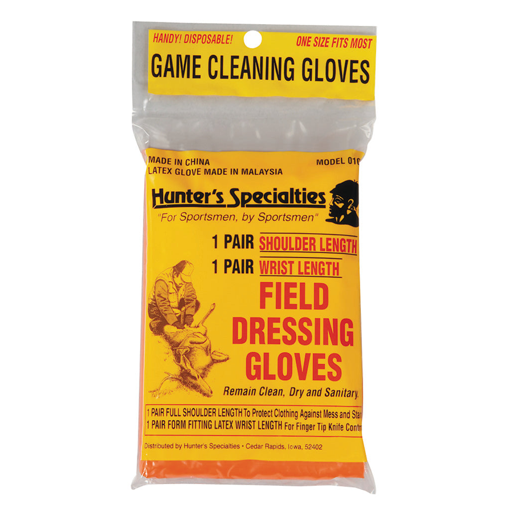 Hunters Specialties Field Dress Gloves Short 1 pr. | Hunters Specialties