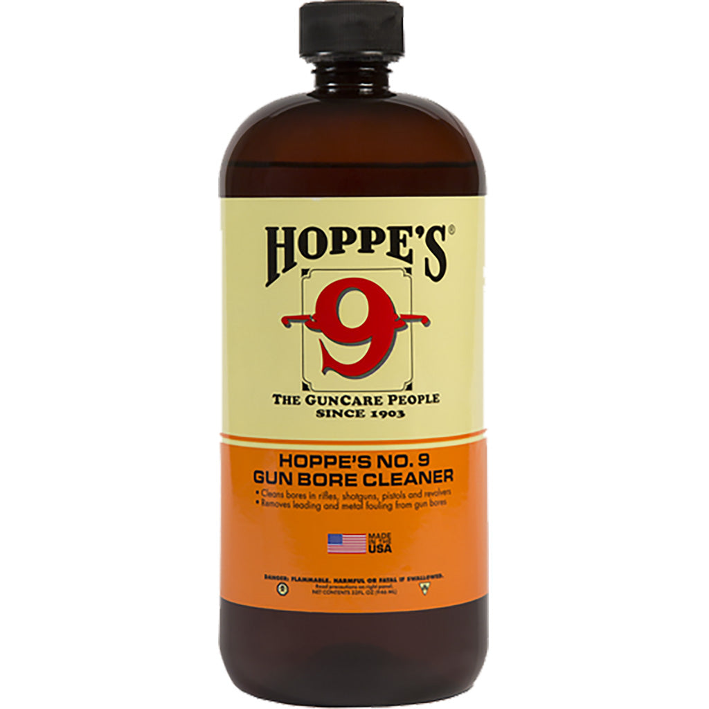 Hoppes No. 9 Gun Bore Cleaner Quart Bottle | Hoppe's