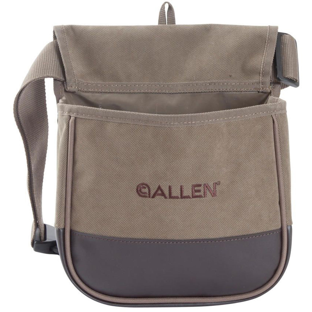 Allen Select Canvas Double Compartment Shell Bag Olive Green | Allen
