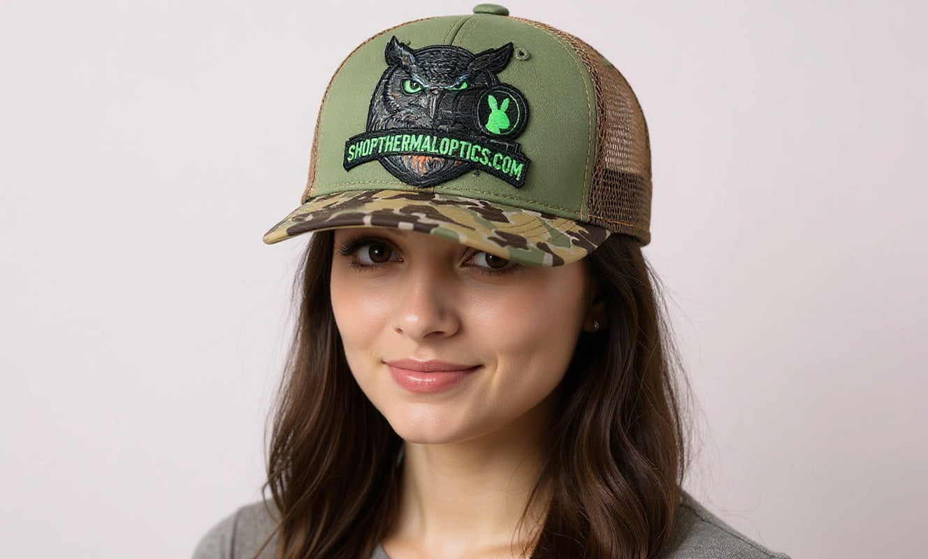 ShopThermalOptics 112 Trucker Hat - Unisex One Size Fits All - Camo
