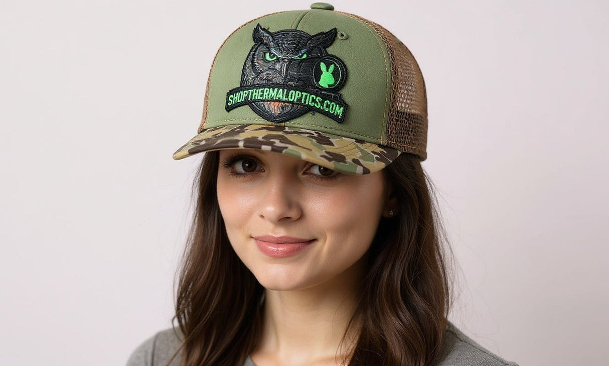 ShopThermalOptics 112 Trucker Hat - Unisex One Size Fits All - Camo | ShopThermalOptics |