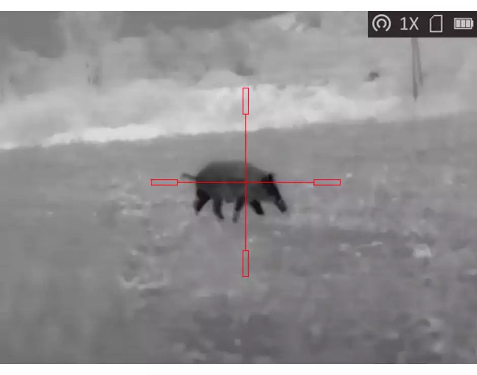 AGM RattlerV2 35-384 Thermal Imaging Rifle Scope 384x288 (50 Hz), 35 mm lens.