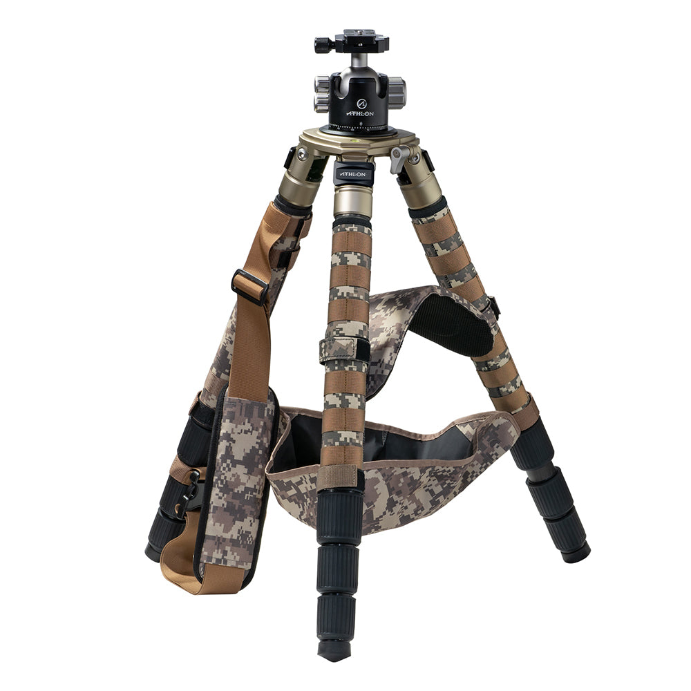 Midas CF32 - Carbon Fiber Tripod (32mm tube) , Ball Head (44mm) , Soft sided carrying case , Accessories
