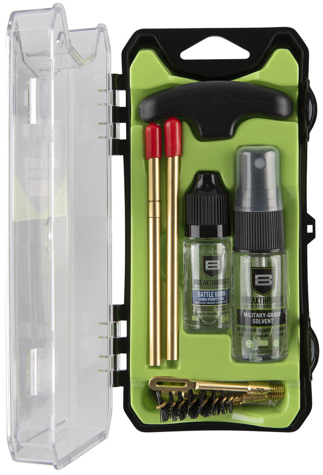 Breakthrough Clean BTECC4445 Vision Series Cleaning Kit 44 Cal & 45 Cal Pistol/10 Pieces Multi-Color