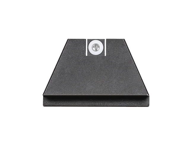 Night Fision GLK004013WGZ Suppressor Height Sights For Glock Green Tritium White Outline Front Sight-Black/Blank Rear Sight Glock 17/17L/19