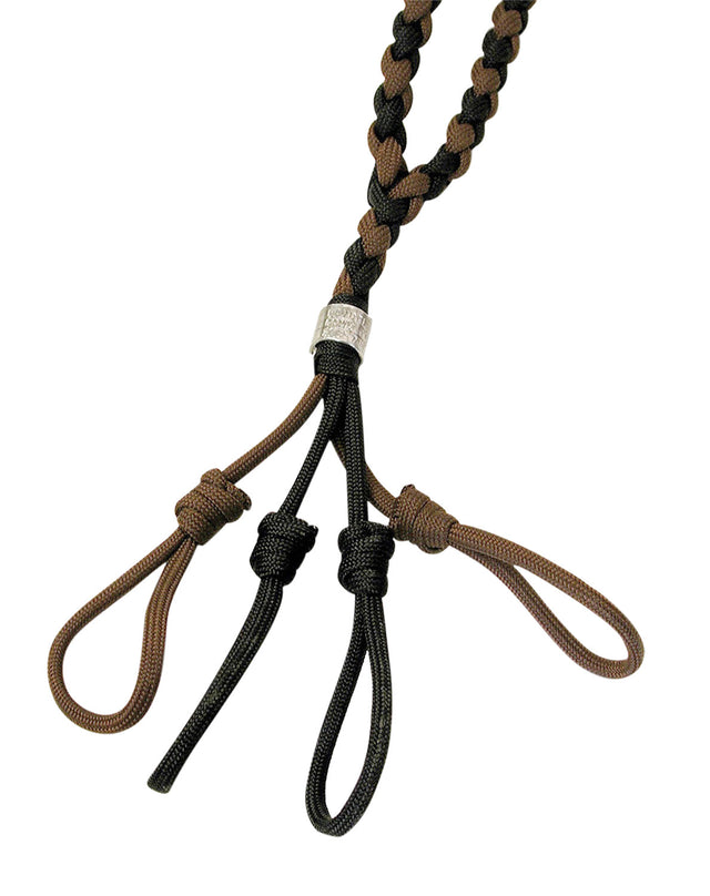 Haydel's Game Calls DL98 Deluxe 4 Call Lanyard, Camo Paracord