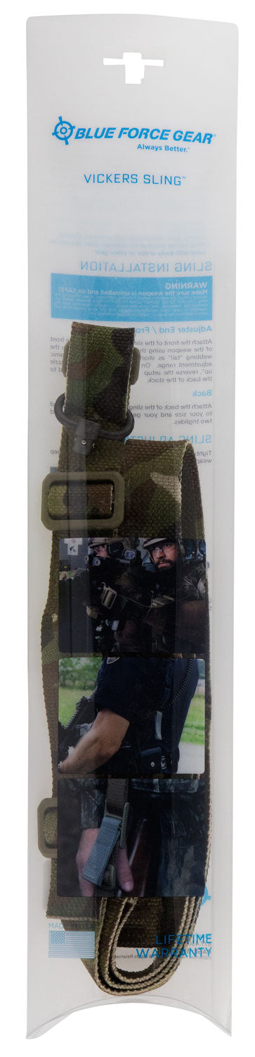 Blue Force Gear VCAS2TO1PB125AAMC Vickers 221 Multi-Cam Cordura One-Two Point AR Platform
