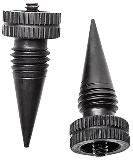 Accu-Tac LRS0200 LR-10 Set Black Oxide Aluminum with Screw On Design for Accu-Tac Bipod | ACCU-TAC