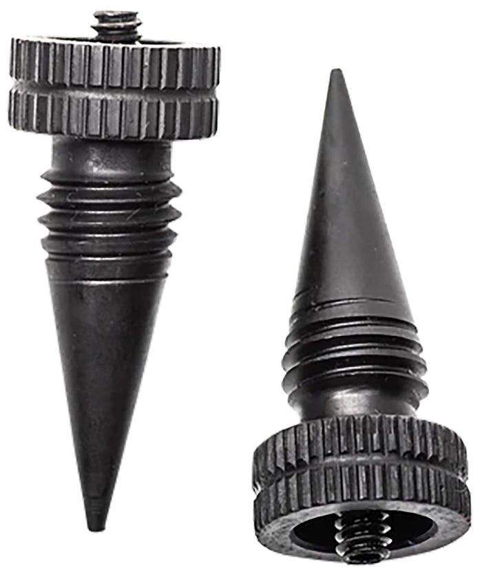 Accu-Tac LRS0200 LR-10 Set Black Oxide Aluminum with Screw On Design for Accu-Tac Bipod | ACCU-TAC