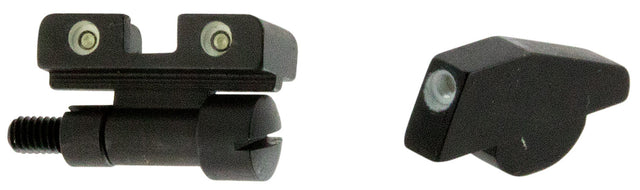 Meprolight USA 227713101 Tru-Dot Sight Set Adjustable Green Tritium/Black Frame Smith & Wesson K/L/N Frames,