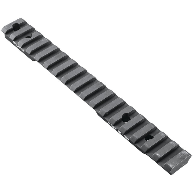Weaver Mounts 99475 Multi-Slot Base Extended Black Anodized Aluminum Fits Mossberg Patriot Short Action
